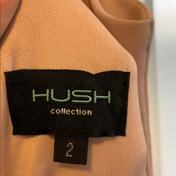 HUSH Blush open back dress - Picture 5 of 5